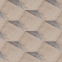 Porcelanato Terra Porzione Mate 25x21,6 cm