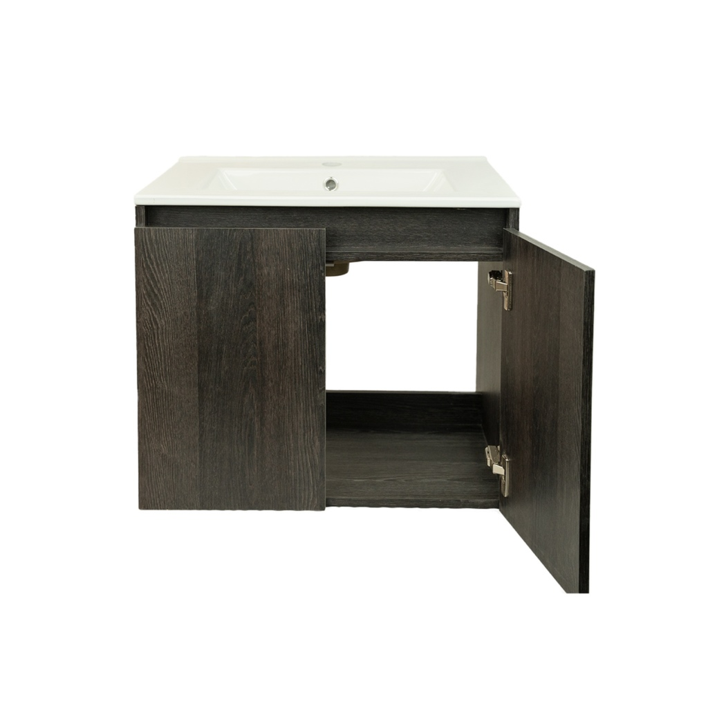 Mueble Vanitorio 60 Cm de 2 Puertas Espresso