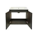 Mueble Vanitorio 60 Cm de 2 Puertas Espresso