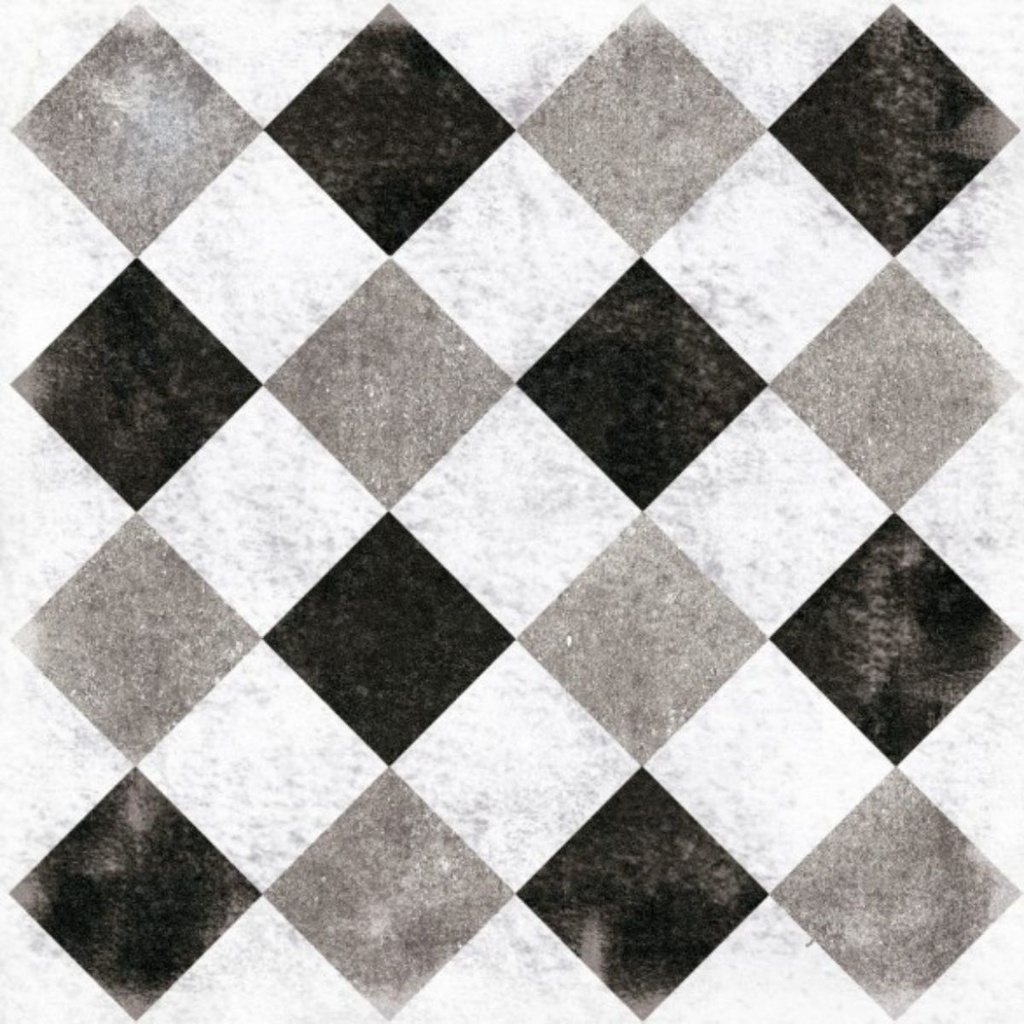 Porcelanato Decoform 20x20cm Hidraulico BW