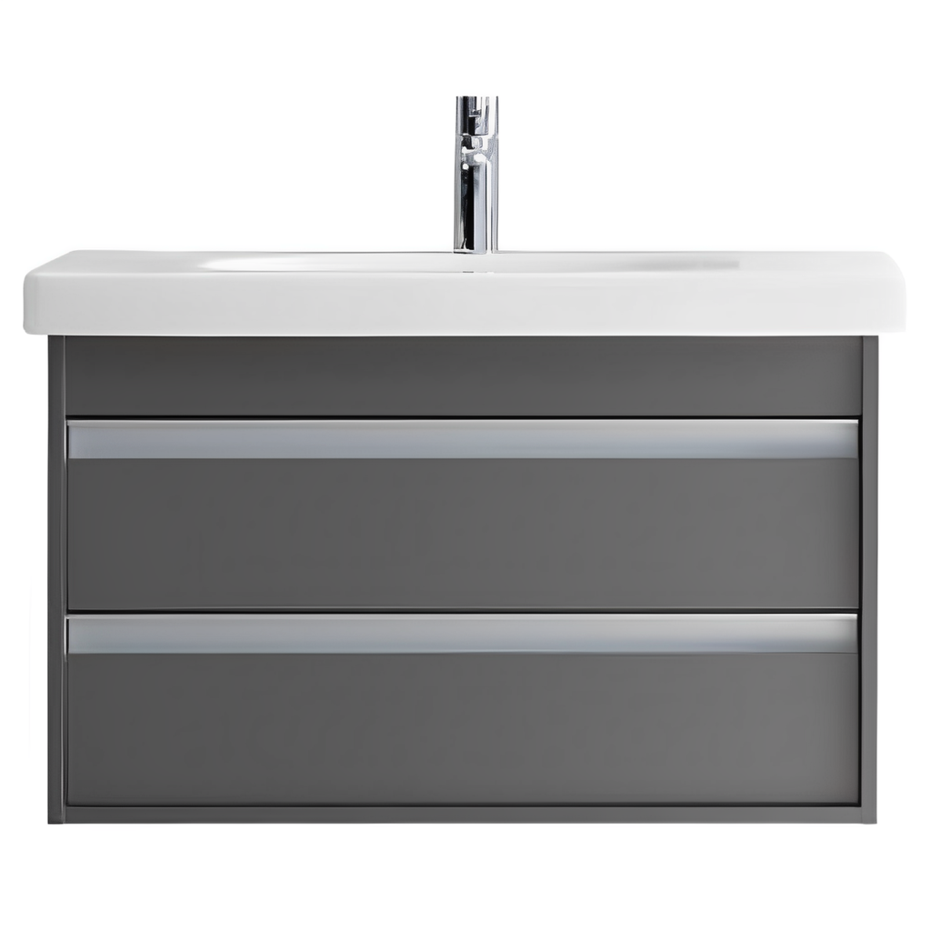 Lavamanos D-Code Semi empotrado 48x85x18 cm Blanco