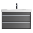 Lavamanos D-Code Semi empotrado 48x85x18 cm Blanco