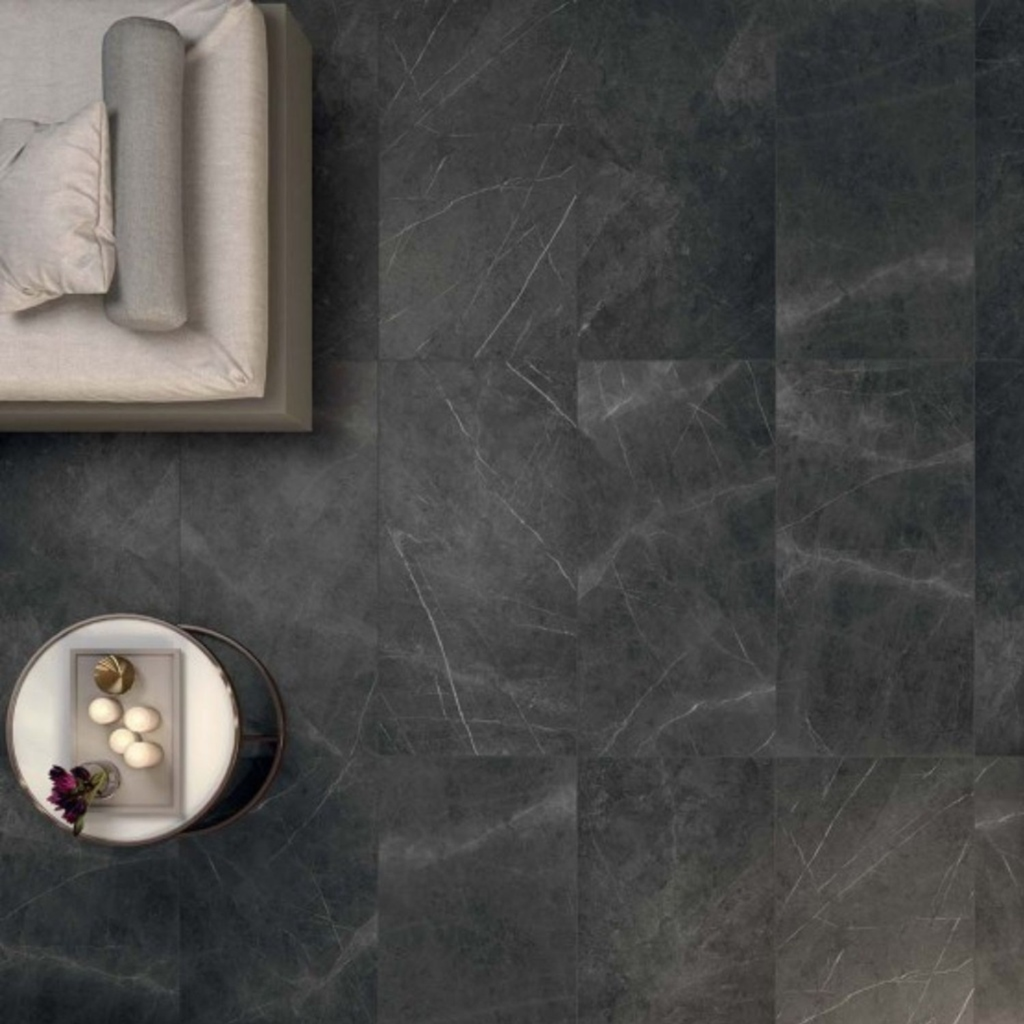 Porcelanato Sensi Pietra Grey Sable Mate Rectificado 30x120 cm