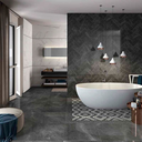 Porcelanato Sensi Pietra Grey Sable Mate Rectificado 30x120 cm