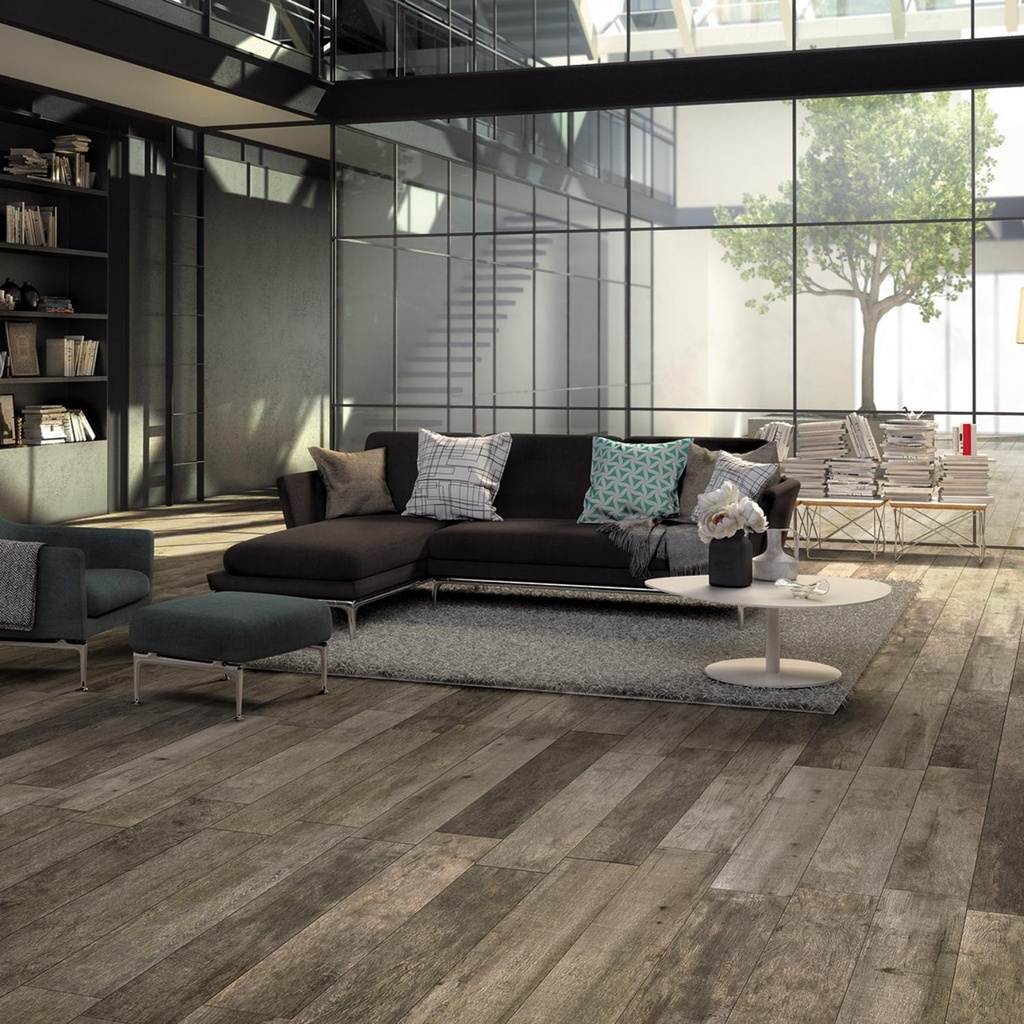 Porcelanato Nn02 Noon Ember Mate Rectificado 20x120 cm