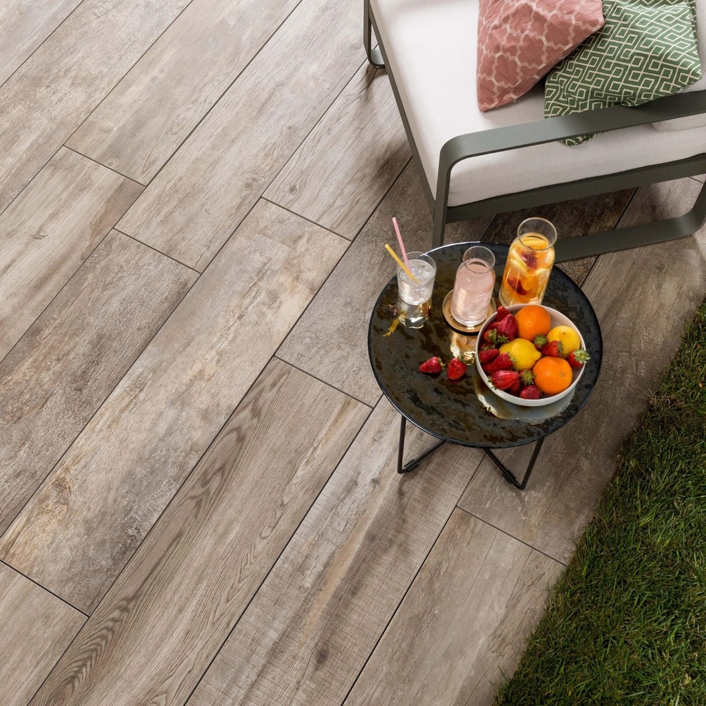 Porcelanato Nn01 Noon Daylight Mate Rectificado 20x120 cm
