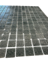 Mosaico De Vidrio En Malla BALI.03 Grey 20x20mm