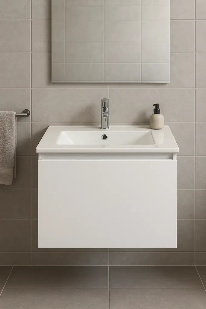 Mueble Suspendido Sofía Blanco Mate 50 cm 1 Puerta