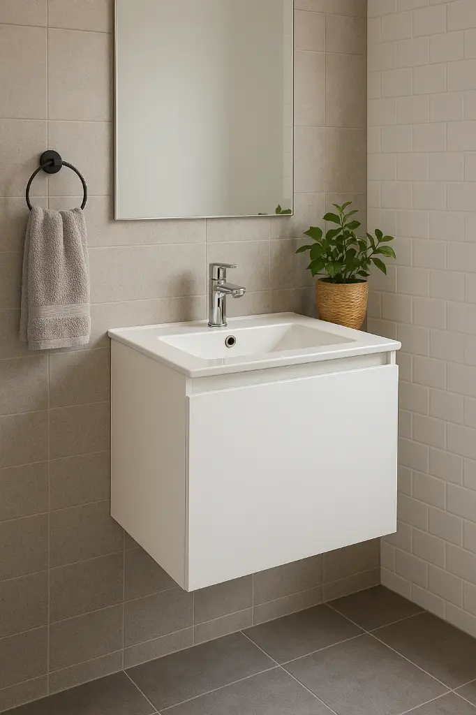 Mueble Suspendido Sofía Blanco Mate 50 cm 1 Puerta