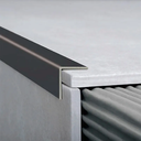 TAPACANTOS ALUMINIO NEGRO 16MMX2,50M