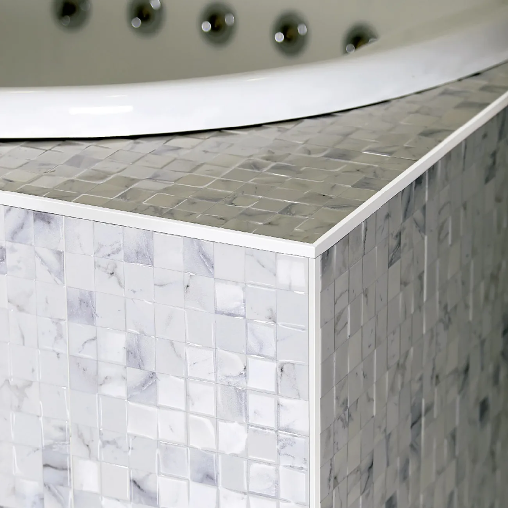 VARILLA TAPACANTO BLANCA AL 16X16MM L2,5M