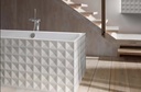 Tina Exenta BetteLoft Ornament Blanco 181x41x42 Cm