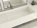 Porcelanato Bianco Namibia A Mate 160x320 cm 