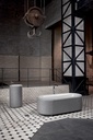 Tina y Lavamanos BetteLux Oval Couture 180x80x45 cm Manhattan Revestimiento Elephant