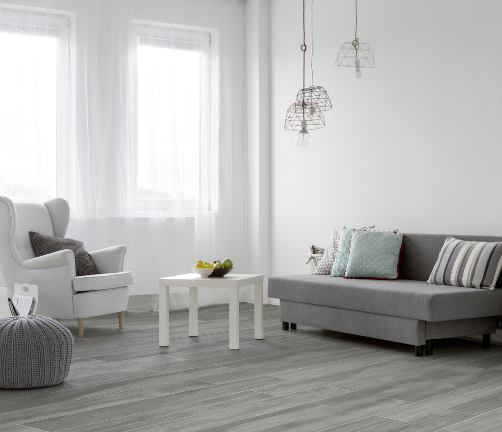 Porcelanato Abeto Gris Rectificado 20x120cm