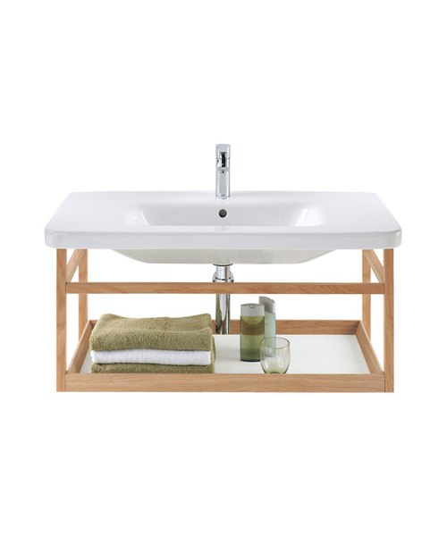 Mueble Suspendido DuraStyle 44x75 Cm Roble Con Bandeja  