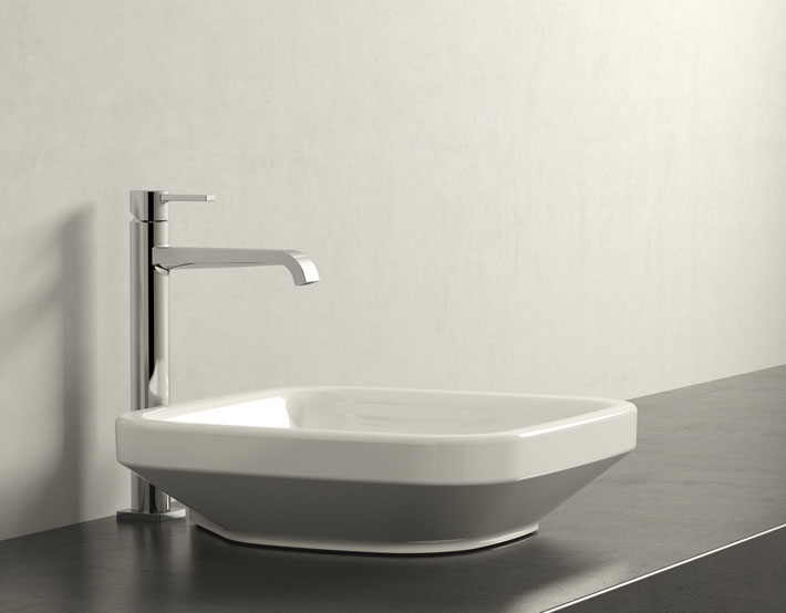 Lavamanos De Sobreponer Durastyle Rectangular 43 Cm Blanco 