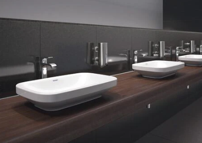 Lavamanos De Sobreponer Durastyle Rectangular 43 Cm Blanco 