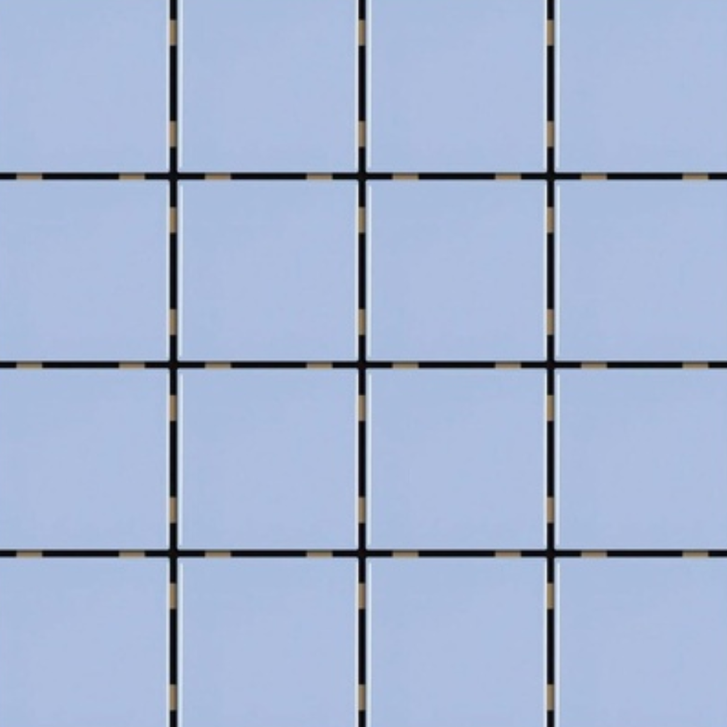 Gres Porcelánico En Malla Azul Laguna Mesh Brillante 7,5x7,5 Cm