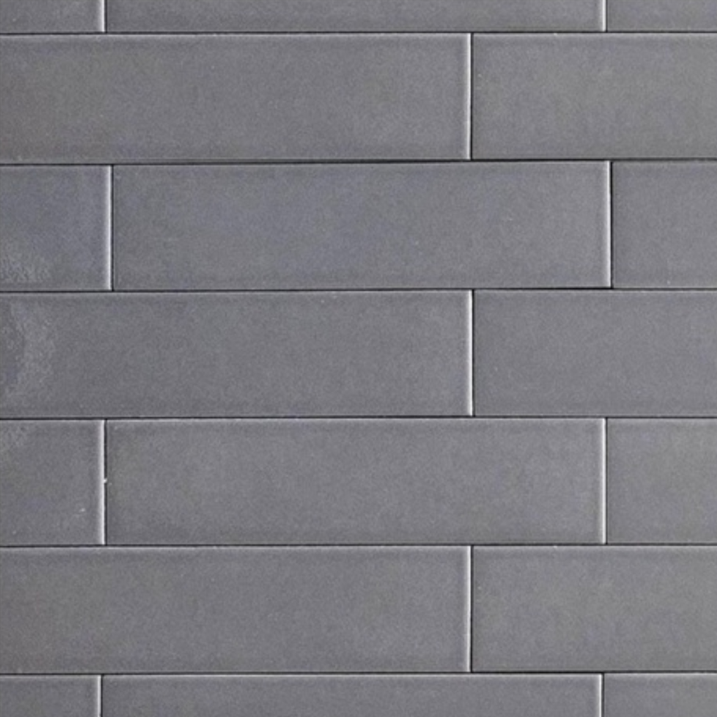 Cerámica Cristal Grafito Brillante 6,5x25,6 Cm