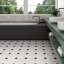 Gres Porcelanico Vodevil Taco Dome Antracita Mate 4x4 cm