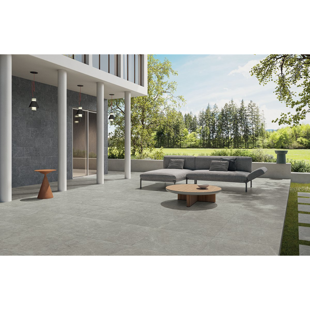 Porcelanato Arkistone Silver Estructurado Rectificado 60x120cm