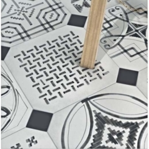 Gres Porcelanico Vodevil Taco Dome Antracita Mate 4x4 cm