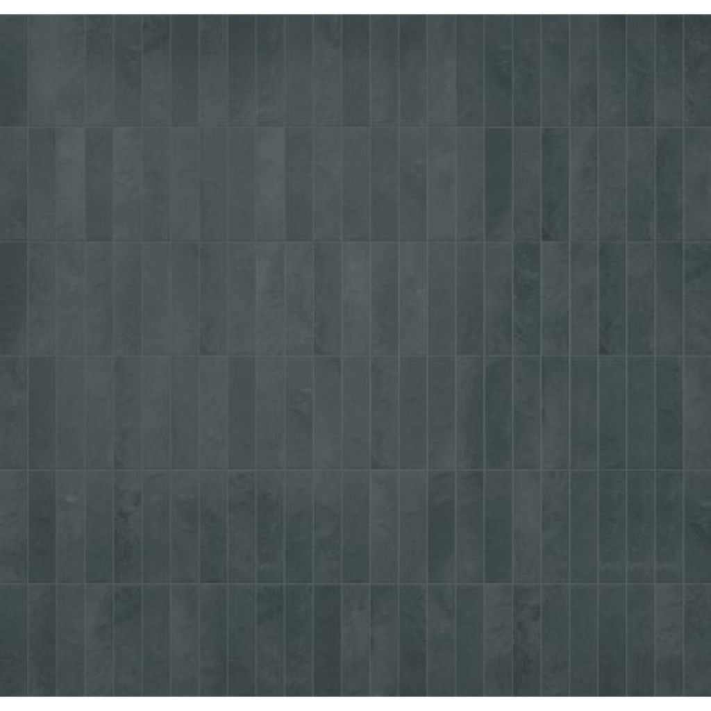 Porcelanato Miniature Cera Blu Notte Mate 6x24cm