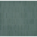 Porcelanato Miniature Cera Verde Foresta Mate 6x24cm 