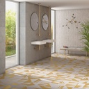 Porcelanato Kokomo Crema Oro Mate 20x20 cm