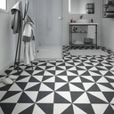 Gres Porcelanico 1900 Terrades Grafito 20X20 Cm