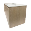 Mueble Suspendido Sofía Roble Provenzal Mate 120 cm 2 Puertas Single