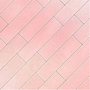 Cerámica Craquele Rosa Brillante 6,5x25,6 Cm