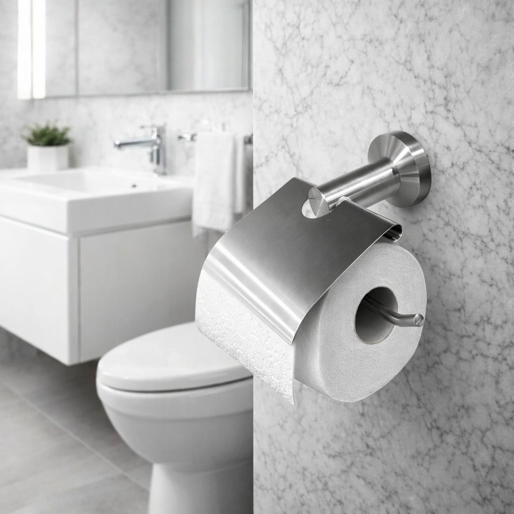 Portarrollo con Tapa Joker Niquel