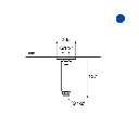 Brazo de Ducha a Techo 13.7 cm Negro Mate