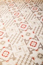 Mosaico De Vidrio En Malla Unicolor Gris 306 Brillante 2.5 cm 33.33x33.33 cm