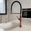 Grifería de Lavaplatos Kitchen Caño Extra Alto Extraíble