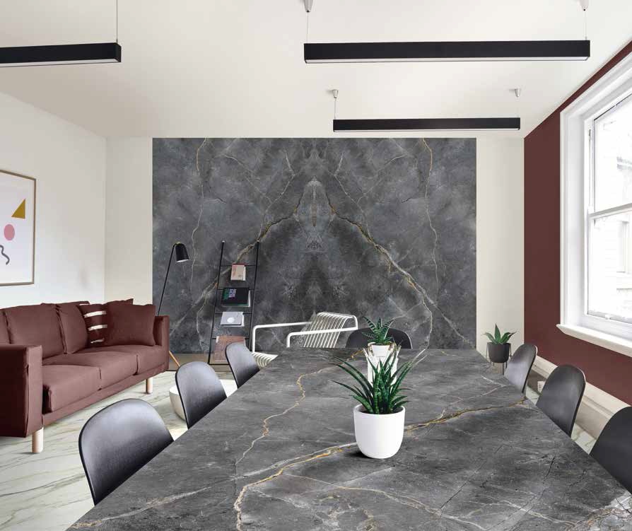 Porcelanato Fior Di Bosco B Natural Rectificado 160x320 cm 12mm
