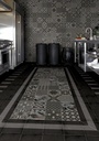 Gres Porcelanico 1900 Tassel Grafito Mate 20x20 cm