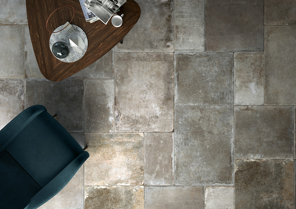 Porcelanato Montpellier Cenere Mate Rectificado 60,4x60,4 cm