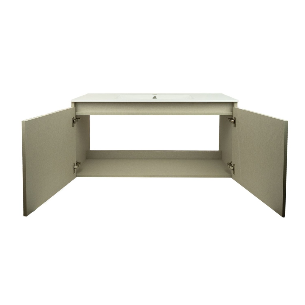 Mueble Suspendido Sofía Seda Giorno Mate 100 cm 2 Puertas