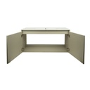 Mueble Suspendido Sofía Seda Giorno Mate 100 cm 2 Puertas