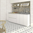 Gres Porcelanico Vodevil Taco Dome Oliva Mate 4x4 cm