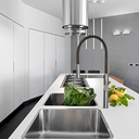 Grifería de Lavaplatos Kitchen Caño Extra Alto Extraíble