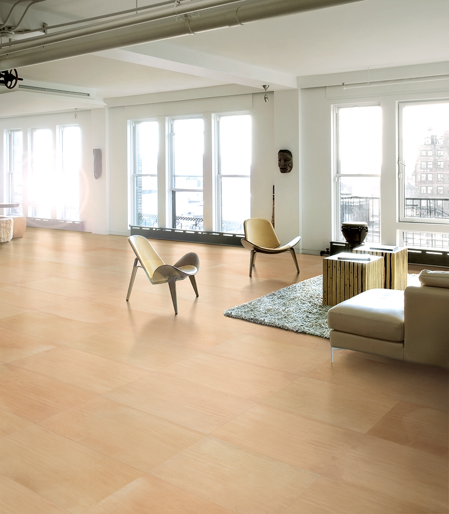 Porcelanato Nu Cotto Dorato Mate Rectificado 45x90 cm