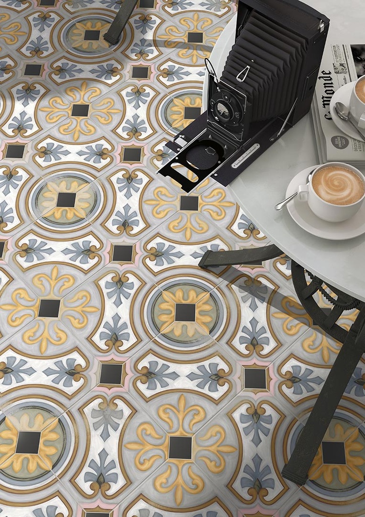 Porcelanato Diglas Multicolor Mate 20x20 cm