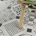 Gres Porcelanico Vodevil Oct.Variette Somb Mate 20x20 cm