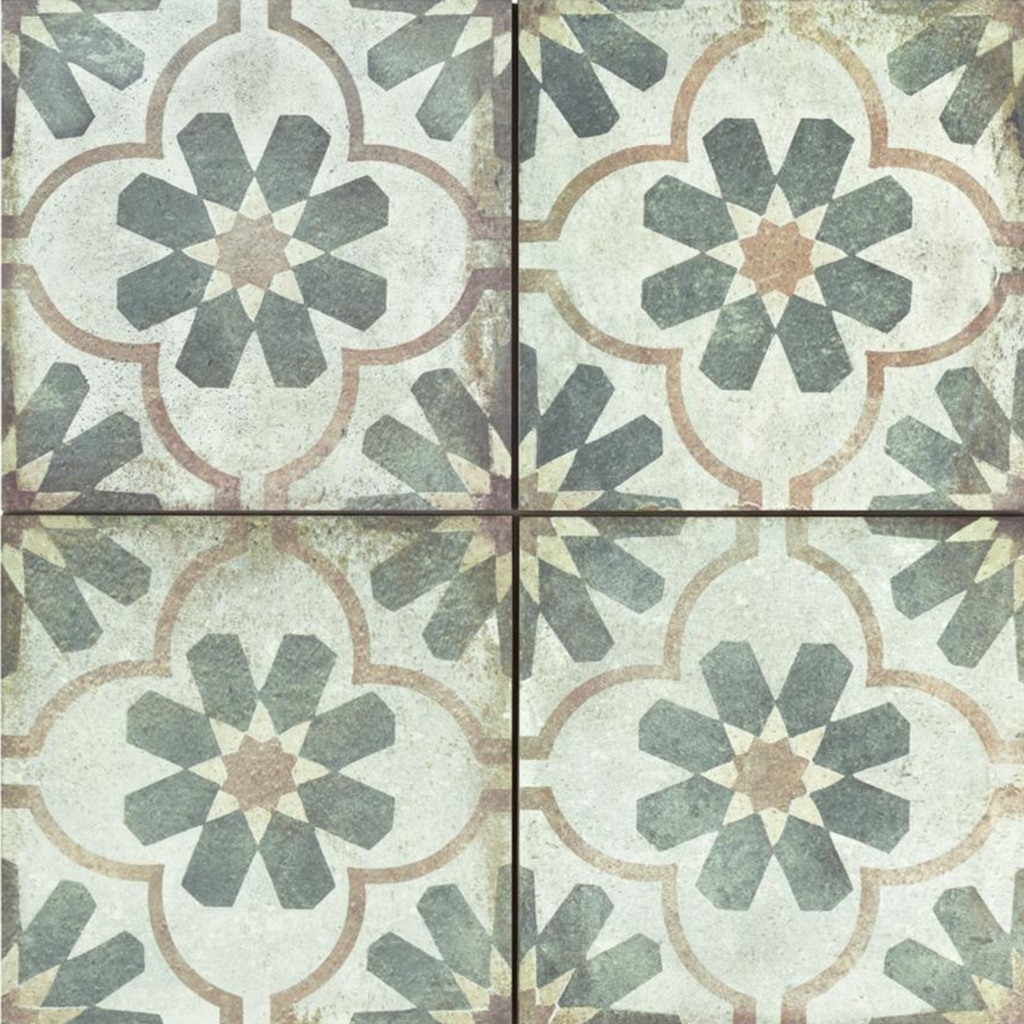 Porcelanato Danticatto Decor Florence 22,5X22,5 cm