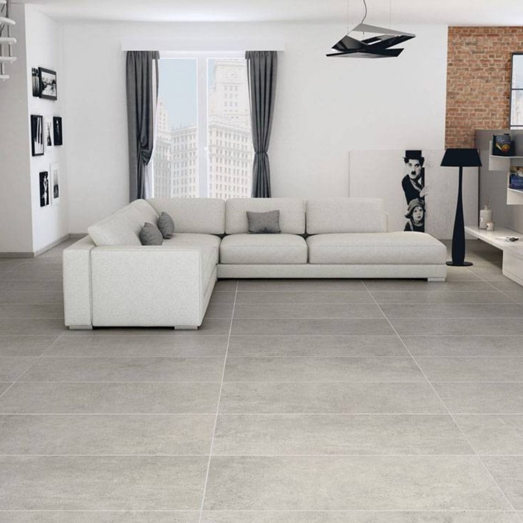 Porcelanato Grey Soul Light Mate Rectificado 61x122,2 cm