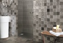 Porcelanato Stow Mix Grey Brillante 10x10 cm